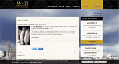 Desktop Screenshot of malherido.com