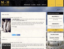 Tablet Screenshot of malherido.com
